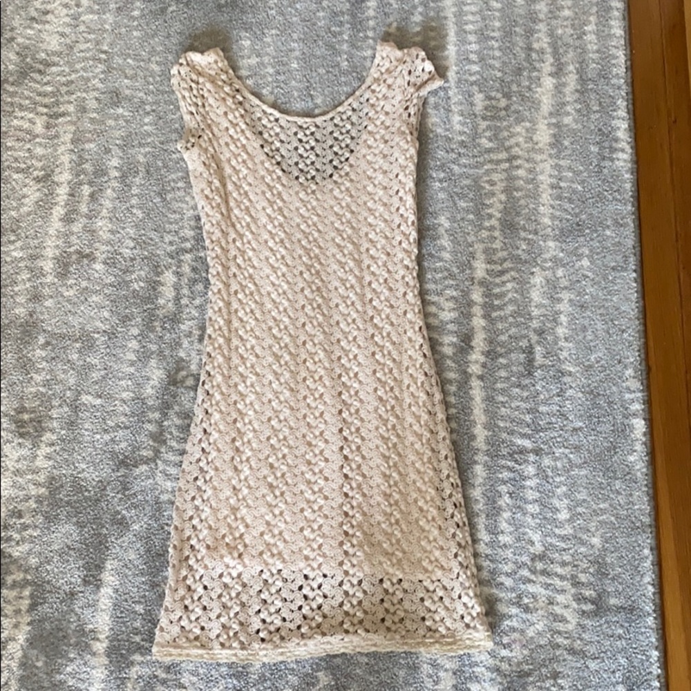 Knit dress- cream